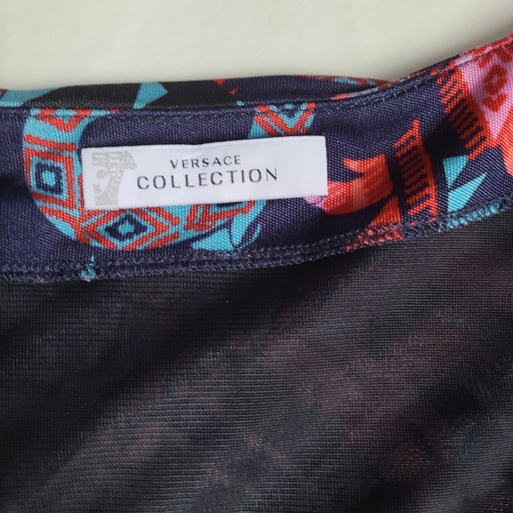 Versace Collection All Over Print Dress - Picture 6 of 8